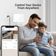 thumbnail image 4 of Enchufe inteligente, minienchufes WiFi que funcionan con Alexa y Google Assistant, enchufe inteligente con temporizador y controlador de grupo, enchufe WiFi para el hogar, no requiere concentrador, ce JFHHH pequeña, 4 of 5