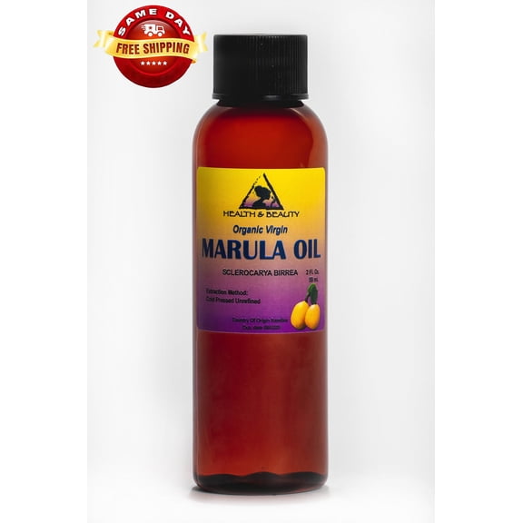 Marula Oil Unrefined Organic Virgin Cold Pressed Raw Pure Natural HEALTH & BEAUTY 2 oz