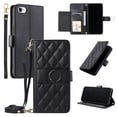 thumbnail image 1 of Funda tipo billetera GANGXUN para iPhone 8 – Tapa abatible con correa para mujer, 1 of 5