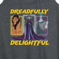 thumbnail image 3 of Disney Villains - Dreadlfully Delightful Scar Maleficent Hades - Women's Racerback Tank Top, 3 of 5