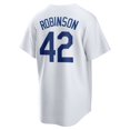 thumbnail image 3 of Men's Nike Jackie Robinson White Brooklyn Dodgers Home Cooperstown Collection Player Jersey, 3 of 3