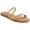 Cork, variant on Journee Womens Brisa Multi Strap Slip On Flat Sandals