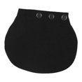 thumbnail image 1 of Maternity Pregnancy Adjustable Waist Extender Elastic Extender Pads Black, 1 of 8