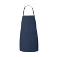 thumbnail image 2 of LIBERTY BAGS Aprons for Men and Women | 8 Pieces of Gardening Aprons with Pockets Made with 9 Oz./yd², 70/30 Polyester/cotton Heavy Twill - Navy | Size - One Size(28" W x 24" L), 2 of 5