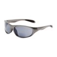 thumbnail image 2 of Sport Wrap Bifocal Reading Sunglasses with Lightweight Frames & UV400 Protection - Gray - 2.50, 2 of 4