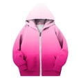 thumbnail image 2 of Chaquetas y prendas de vestir casuales con capucha de manga larga para niños y niñas, otoño e invierno, chaqueta con capucha de manga larga de polar, linda chaqueta de polar para bebé y parte superior, 2 of 5
