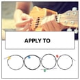 thumbnail image 4 of Toystoory Cuerdas de ukelele de 4 piezas, pieza de repuesto de instrumento de cuerda, cuerda de guitarra con sonido de para Type6 NO6, 4 of 6