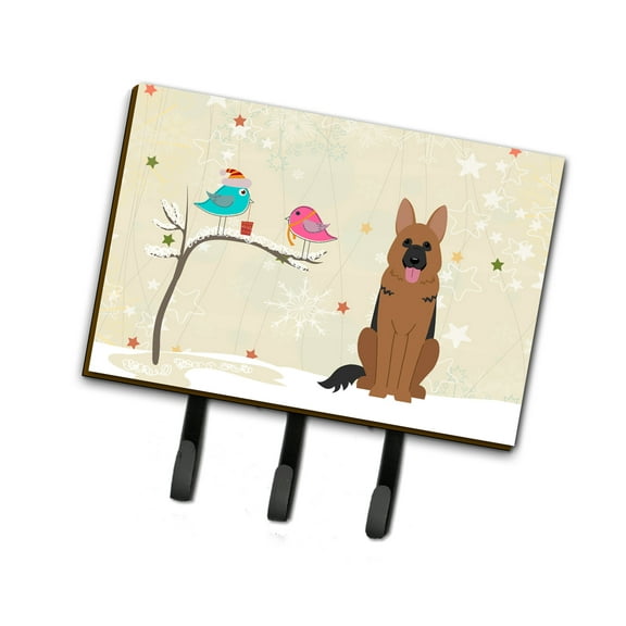 Christmas Presents between Friends German Shepherd Leash or Key Holder
