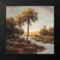 thumbnail image 2 of Haibin 12x12 Black Modern Framed Museum Art Print Titled - In the Tropics II, 2 of 5