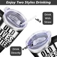 thumbnail image 5 of Inspirational Gifts for Men, Sometimes You Forget You're Awesome 40 Oz Tumbler with Handle and Straw, Birthday Gifts for Him Husband Dad and Boyfriend, 5 of 7
