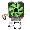 thumbnail image 2 of Ventilador de Disipador Térmico, Ventilador de Enfriamiento de CPU Verde Eficiente para Computadora para escritorio para CPU, 2 of 7