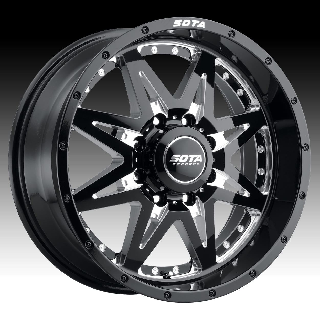 SOTA Offroad 573DM Draeger DeathMetal 20x9 8x180 0mm (573DM-20998+