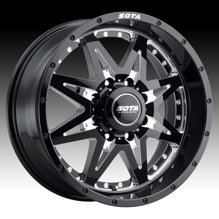 SOTA Offroad 573DM Draeger DeathMetal 20x9 8x180 0mm (573DM-20998+