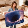 thumbnail image 2 of 3D Hole Rug Explosion Optical Prank Carpet for Living Room and Bedroom - Funny 3D Design Durable Polyester Fiber Rug, 2 of 9