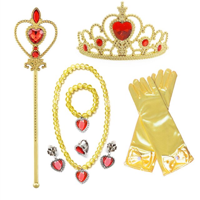 Vestido de princesa Blancanieves para niña, disfraz con capa, vestido de baile de encaje para Halloween, fiesta de cumpleaños, vestido de Cosplay para niños de 2 a 10 años Fivean unisex