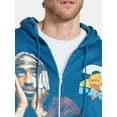 thumbnail image 3 of Tupac Shakur Men's & Big Men's Hooded Sweatshirt, Sizes XS-5XL, 3 of 6