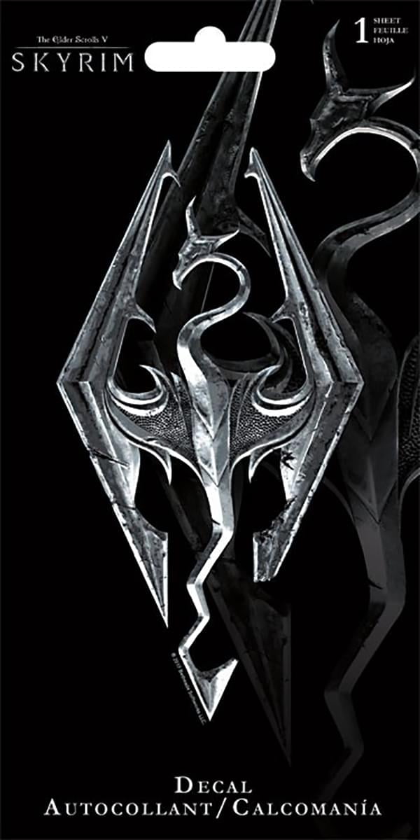 skyrim logo skyrim logo
