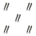 thumbnail image 2 of Ganchos en U Inteprter 2 piezas llaveros bricolaje manualidades Negro mate Type2 NO2, 2 of 6