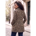 thumbnail image 4 of Roaman's Women's Plus Size Button Up Fleece Jacket, 4 of 6
