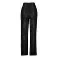 thumbnail image 5 of Turilly Long Pants for Women Women's Fashion Elegant High Waist Wide Leg Pants Trousers Flare Trousers Zipper Pants, 5 of 6