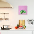 thumbnail image 2 of Everything I Avo Wanted Avocado Food Pun Food & Beverage Gallery-Wrapped Canvas Print Wall Art, 17x17, 2 of 6