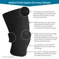 thumbnail image 5 of Mediven Seamless Knit Knee Support Silicone Top Band (Beige) X-Large 60205, 5 of 6