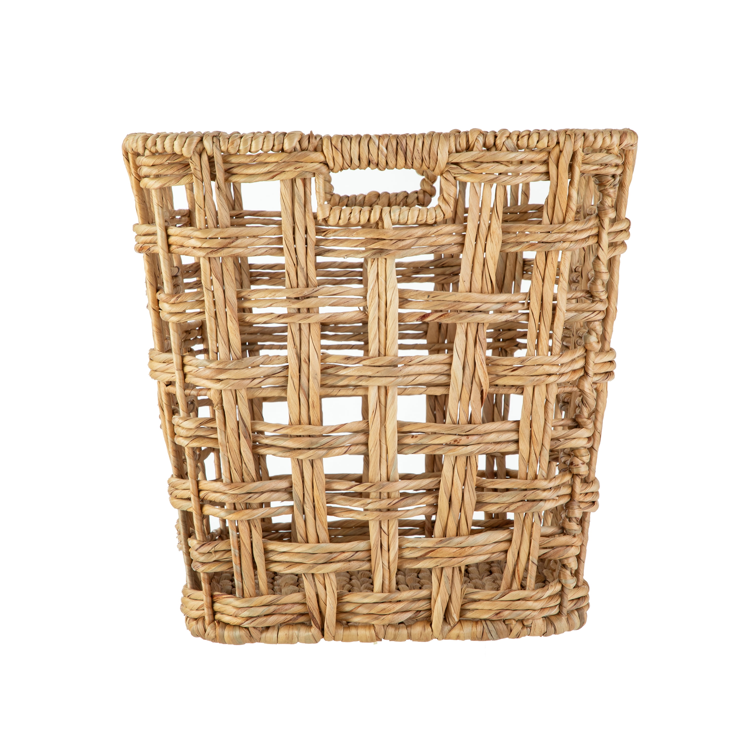 Better Homes & Gardens Extra Large Hyacinth Twist Storage Basket with Handles