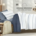 thumbnail image 4 of Noble Linens 8 Piece Dorm Bedding Bundle, Comforter & Sheet Set, Pillows, Laundry Bag, 4 of 8