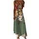 thumbnail image 1 of Vestidos de Verano de las Mujeres sin Mangas Estampados Colgantes, Estilo Casual Suelto para las Vacaciones, la Fiesta Y el Uso Diario de Primavera, 1 of 5