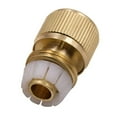 thumbnail image 1 of Aluminum Copper Plated 4 Points Water Quick Connector, 1 of 1