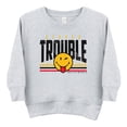 thumbnail image 4 of SmileyWorld Little Trouble - Toddler Graphic Sweatshirt, 4 of 17