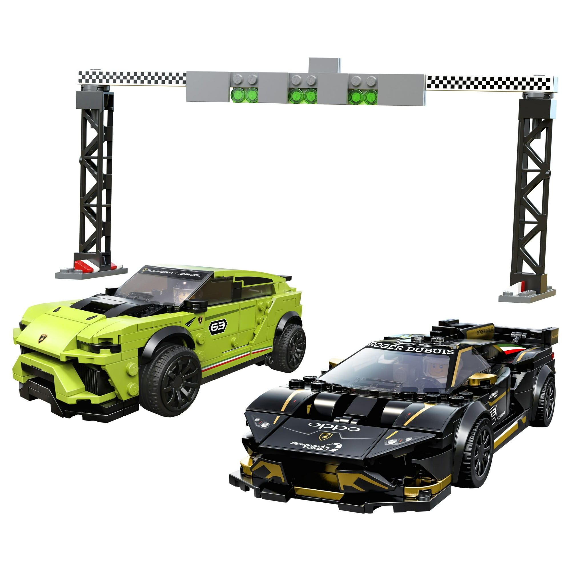 LEGO Speed Champions Lamborghini Urus ST X et Lamborghini Huracan Super Trofeo EVO 76899 Walmart
