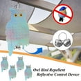thumbnail image 1 of Spiral Reflectors Silver Mylar Spinners, Reflective Bird Deterren,4 * Bird Repellent Device, 1 of 8