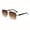 Golden J cha, variant on Men's Classic Double Beam Semi-Rimless Business Glasses - Zinc Alloy Frame & PC Lenses, Style Wide Fit (>139mm), Decorative Eyewear for Everyday and Official Use