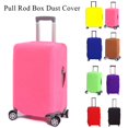 thumbnail image 5 of Freeshipping 18-24 Inch Suitcase Protective Cover Elastic Luggage Protector Cartoon Heart Bear Printed Trolley Dust Cover dark purple M, 5 of 5