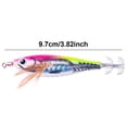 thumbnail image 4 of Señuelo Pesca Luminoso Anzuelos Calamar Anzuelo Artificial Cebo Jigging () Rosa Y Amarillo, 4 of 4