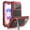 Red, variant on Compatiable with iPhone 17 Case, 360 Full Body Cover with Kickstand Heavy Duty Shockproof [Tough Armour] Aluminum Alloy Metal Case with Silicone Built-in Screen Protector,Red