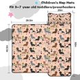thumbnail image 5 of Black Cute Dachshund Dog and Wine Toddler Nap Mats for Kids Preschool,Sleeping Mat Bag or Kids,Toddler Sleeping Bag,Toddler Nap Mat or Daycare, 5 of 6
