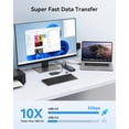thumbnail image 3 of Hub Wenter USB 3.0 con alimentación, 10 puertos, 36 W, con lectores de tarjetas SD/TF, 3 of 7