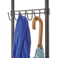 thumbnail image 2 of Alera GR364818BL Wire Shelving Garment Rack, Coat Rack, Stand Alone Rack, Black Steel w/Casters (ALEGR364818BL), 2 of 4