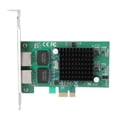 thumbnail image 3 of Para Intel 82575Eb Chip Dual 2 Rj45 Puerto Lan Gigabit Ethernet Adaptador De Tarjeta De Red Pci-E 1000M sonducket EL007824-00, 3 of 6