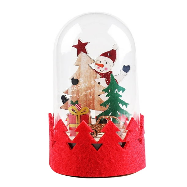 Nuevas decoraciones navideñas Mini cubierta de Papá Noel Regalos creativos de Navidad Adornos de escritorio Wmkox8yii gf7224
