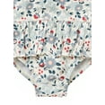 thumbnail image 3 of Modern Moments by Gerber Baby and Toddler Girl Peplum Ruffle Rash Guard, Sizes 0/3M - 5T, 3 of 7