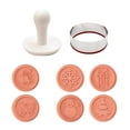 thumbnail image 1 of Binmer Christmas Embossed Set Christmas Cookies Cake Baking Embossed-12pcs, 1 of 5
