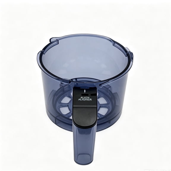Compatible for Ninja Creami NC300 NC301 Processing Bowl Ice Cream Maker Series Frozen Yogurt, Milkshake Outer Cup Healthy Replacement Part Handle Cup