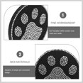 thumbnail image 2 of YSNOOWE 2Ud Coasters for Drinks with Rhinestone Design Anti-Skid Insulation Mat for Car Use, 2 of 6