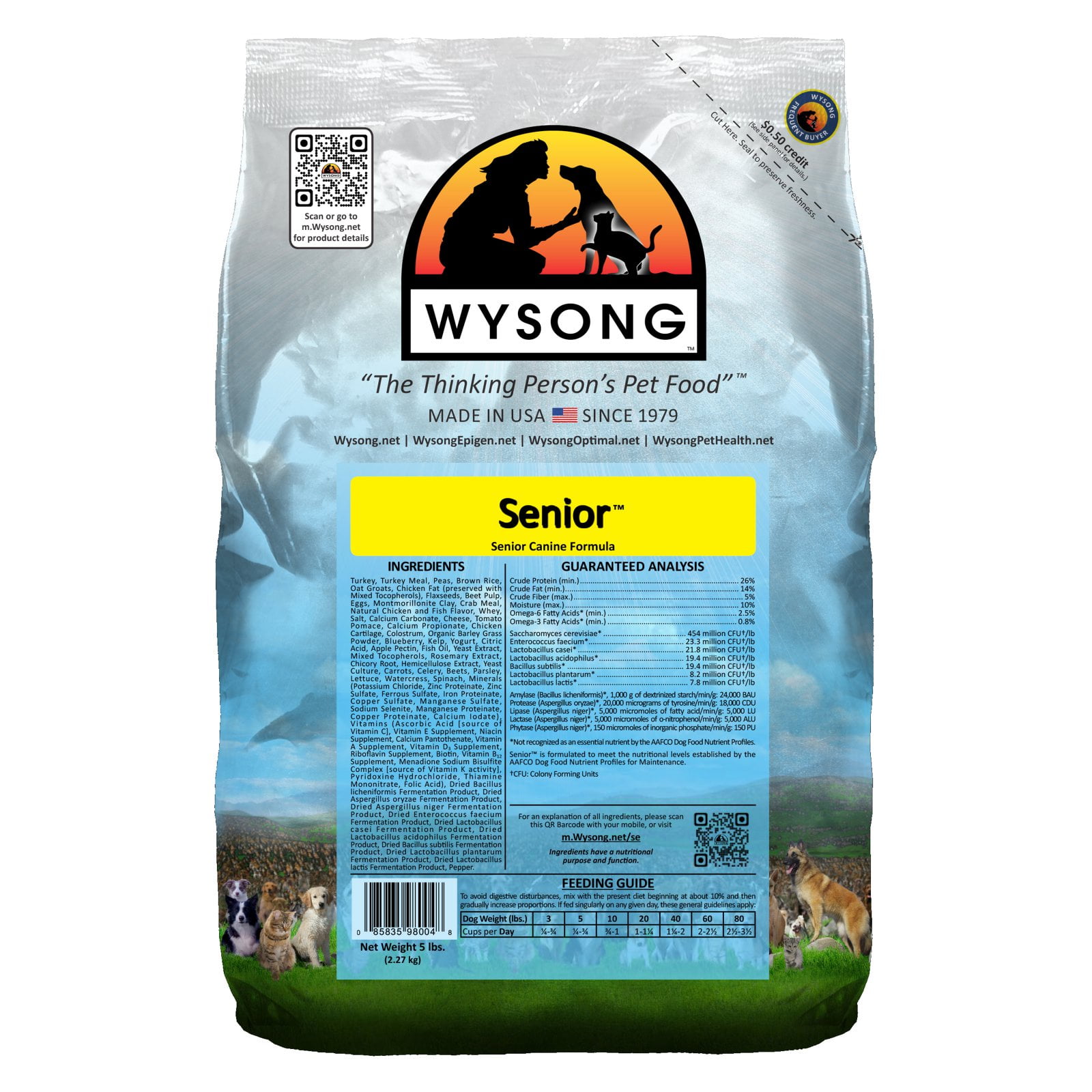 Photo 1 of 9/8/25**Wysong Senior Dry Dog Food