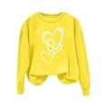 thumbnail image 5 of Cilsoka Hoodies for Women Cropped Oversized Graphic Crewneck Sweatshirts Women Graphic Pullover Sweatshirts for Women Plus Size Womens Tops Casual Cotton My Orders past Orders, 5 of 6