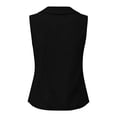 thumbnail image 7 of Shihyeh Women’s Sleeveless Peter Pan Collar Solid Color Casual Cutwork Detail Blouse Top, 7 of 7