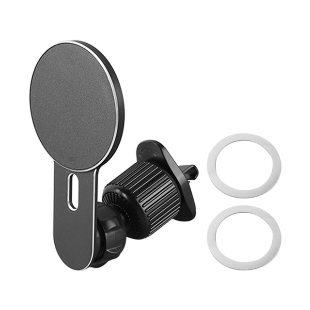 Soporte magnético para teléfono para coche, rotación de 360 grados, soporte ajustable para teléfono con ventilación de aire para IPhone 14, 13, 12, todos los teléfonos